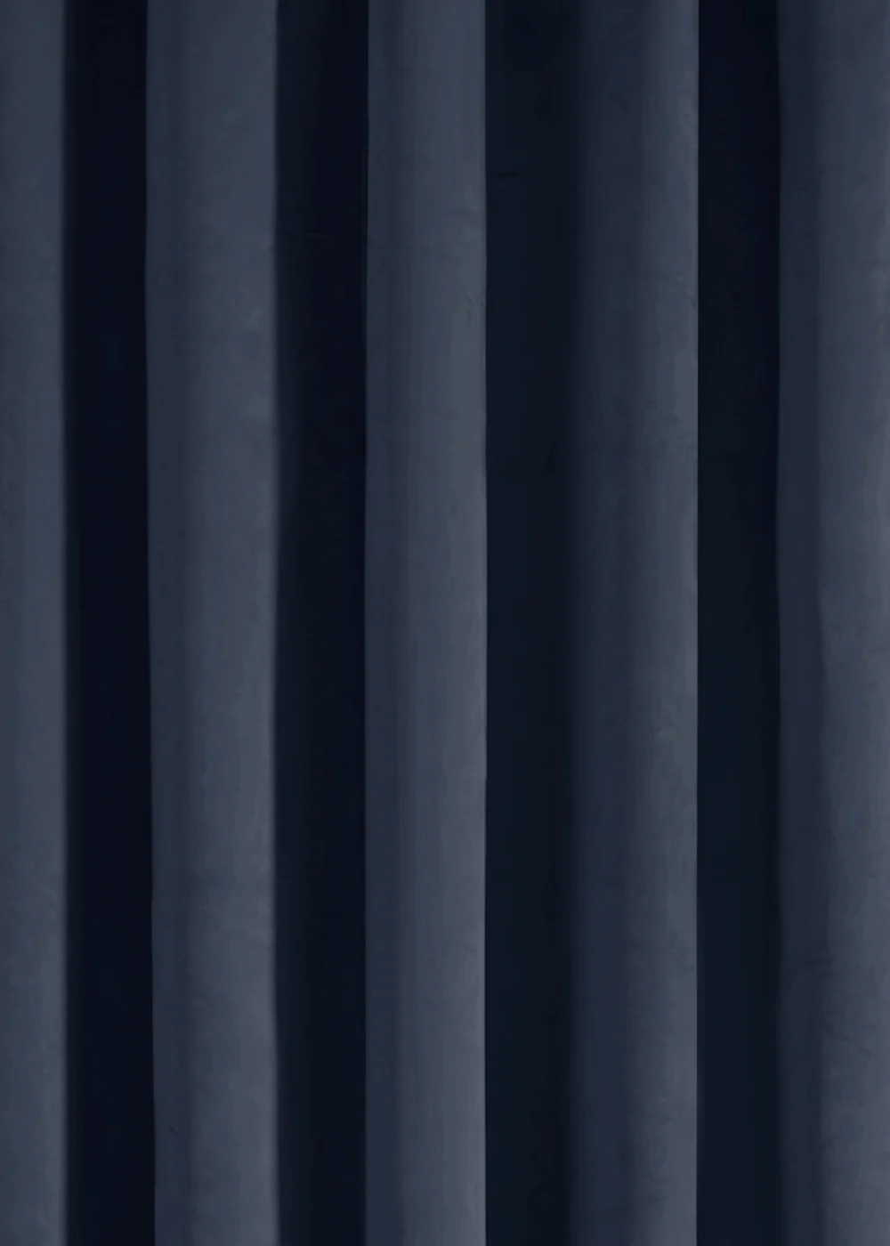 Laurence Llewelyn-Bowen Montrose Velvet Blackout Navy Eyelet Single Panel Door Curtain - 66W X 84D (168x213) Image 3