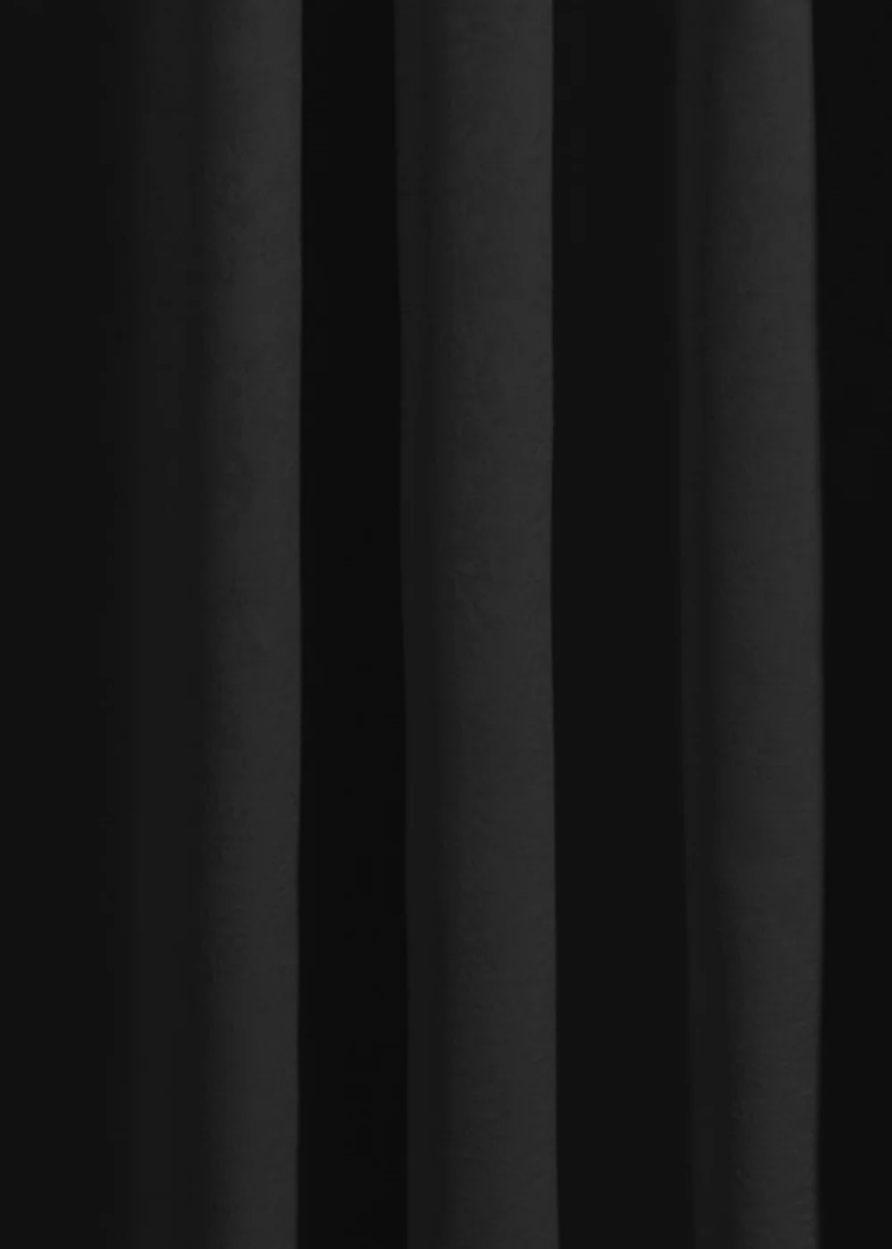 Fusion Strata Dimout Black Eyelet Single Panel Door Curtain - ZAJ Image 4