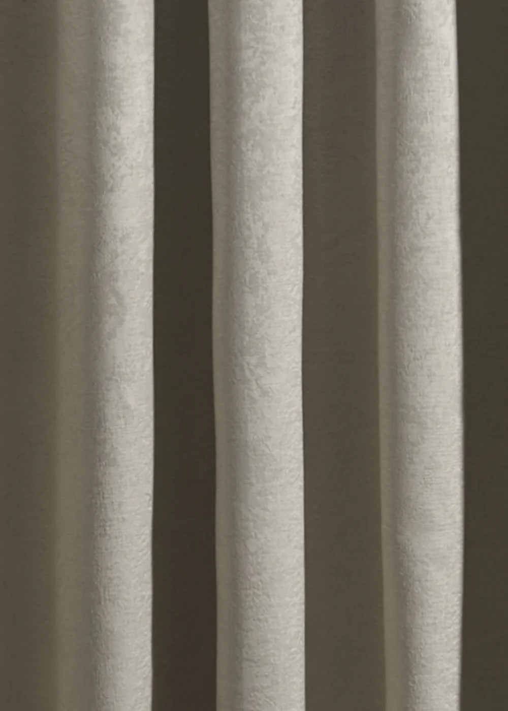 Fusion Strata Dimout Natural Eyelet Single Panel Door Curtain - 66W X 84D (168x213) Image 4