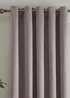 Fusion Strata Dimout Pink Eyelet Single Panel Door Curtain - ZAJ Image 2