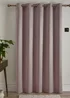 Fusion Strata Dimout Pink Eyelet Single Panel Door Curtain - ZAJ Image 3