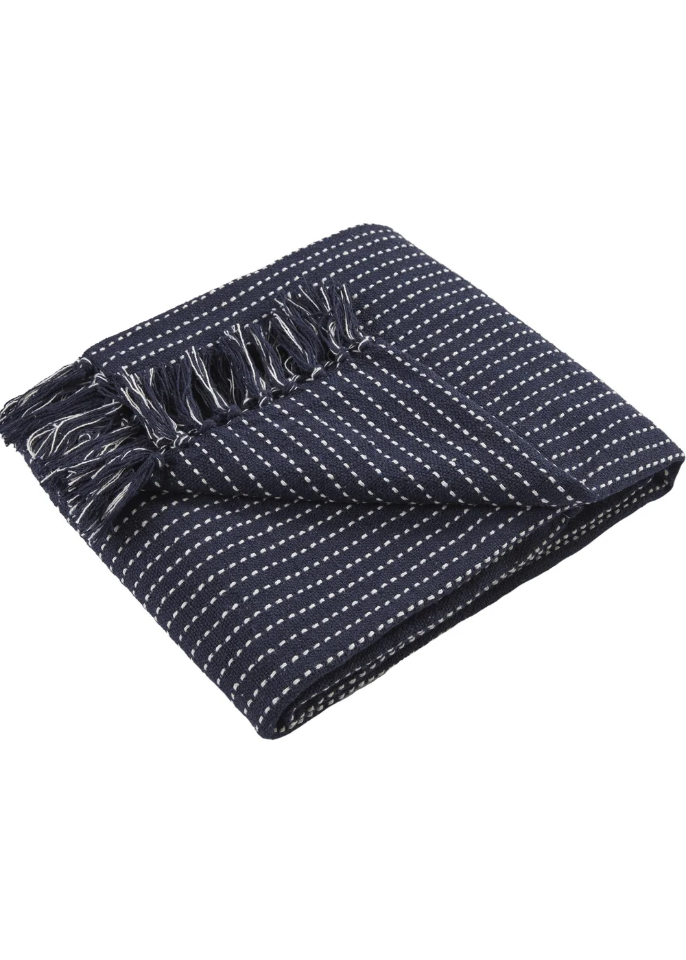 Drift Home Quinn Navy Throw - 130 x 180cm Image 2