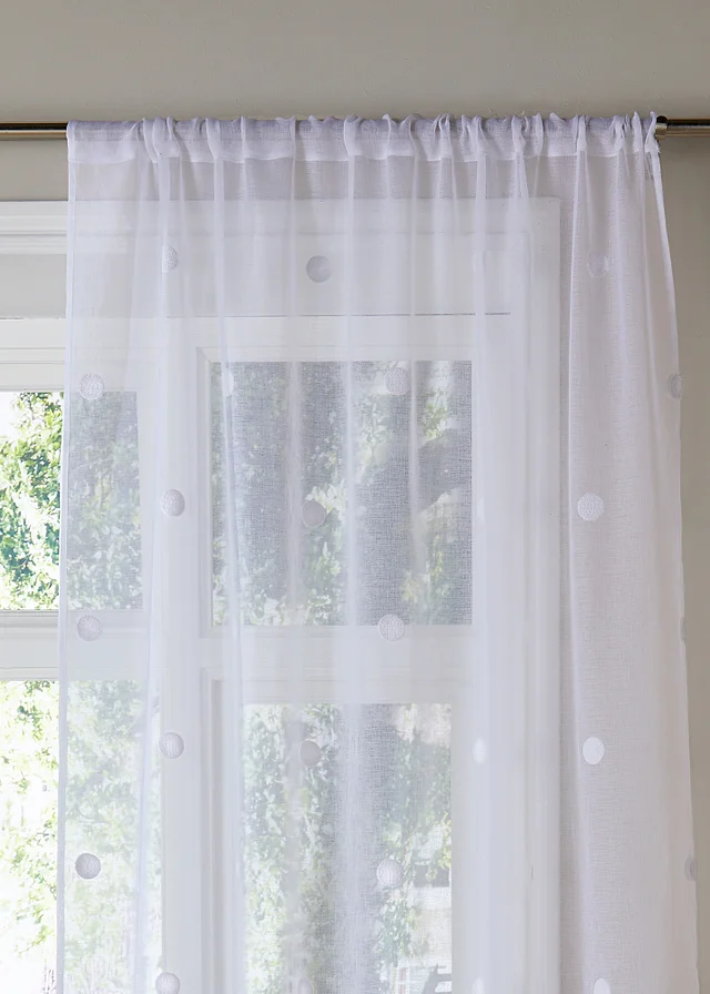 Appletree Boutique Zara White Voile Panel