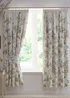 Dreams & Drapes Design Amelle Green Pencil Pleat Curtains With Tie-Backs - 66W X 72D (168x183cm) Image 1