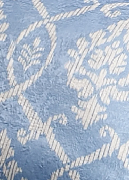 Dreams & Drapes Vivianna Soft Touch Blue Filled Cushion (43cm x 43cm) - 43W X 43D Image 3