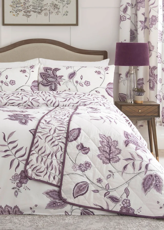 Dreams & Drapes Design Samira Purple Duvet Cover Set