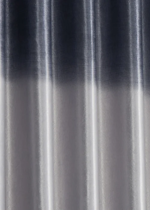 Fusion Ombre Strata Grey Eyelet Curtains - 46W X 54D (117x137cm) Image 3