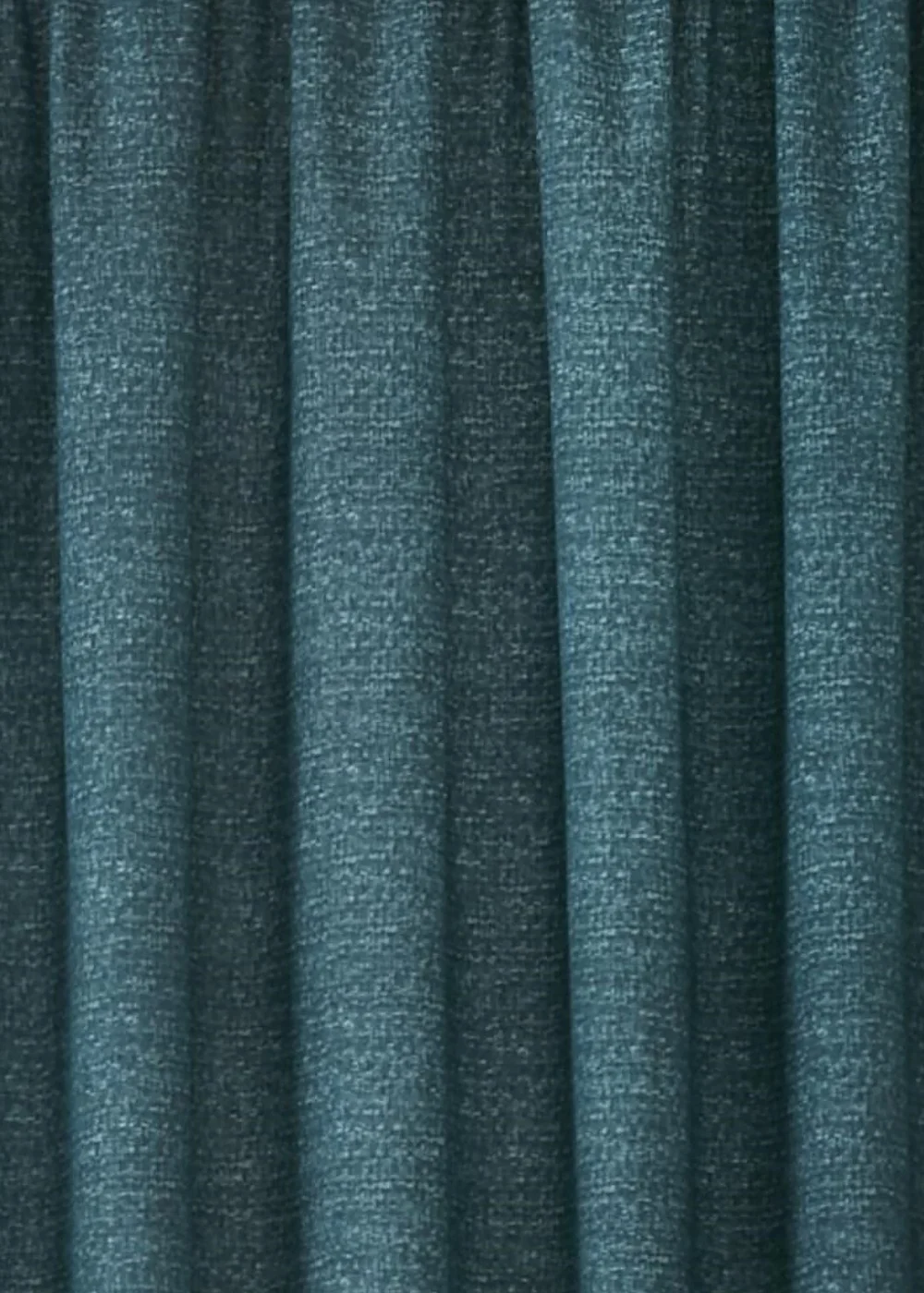 Dreams & Drapes Pembrey Brushed Cotton Blue Pencil Pleat Curtains With Tie-Backs - 46W X 54D (117x137cm) Image 4
