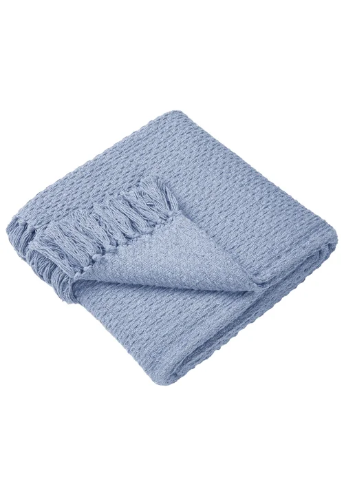 Drift Home Hayden Blue Throw - 130 x 180cm Image 3
