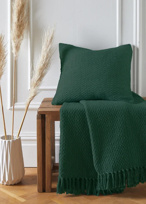 Drift Home Hayden Green Throw - 130 x 180cm Image 2