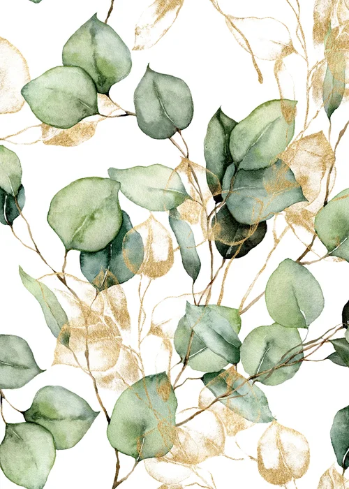 Muriva Eucalyptus Green Wallpaper - One Size Image 1