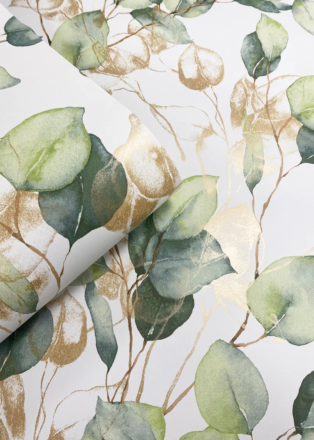 Muriva Eucalyptus Green Wallpaper - One Size Image 4