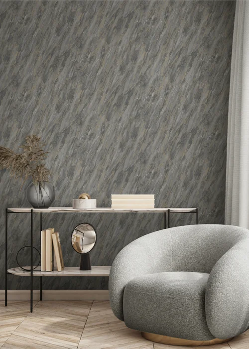 Muriva Venezia Marble Dark Grey - One Size Image 2