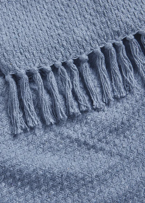 Drift Home Hayden Blue Bedspread - 200 x 200cm Image 3