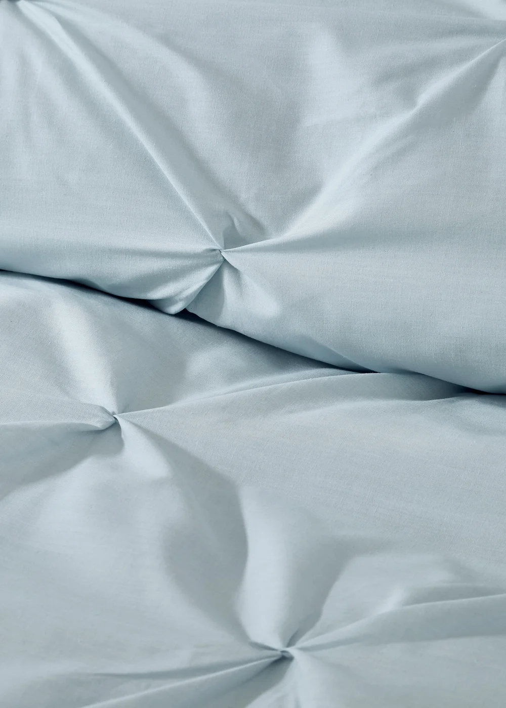Serene Lara Duck Egg Blue Duvet Cover Set - Single Image 4