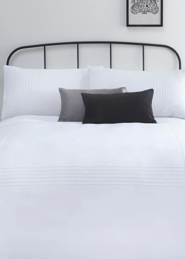 Serene Amalfi White Duvet Cover Set