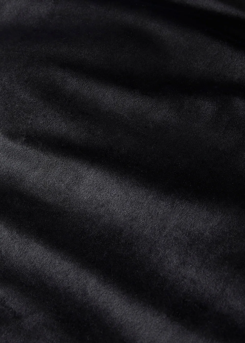 Laurence Llewelyn-Bowen Montrose Velvet Black Duvet Cover Set - Double Image 2