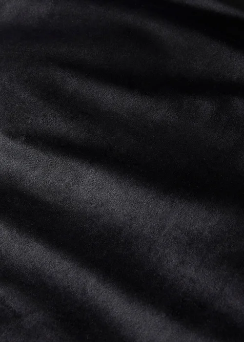 Laurence Llewelyn-Bowen Montrose Velvet Black Duvet Cover Set - Double Image 2