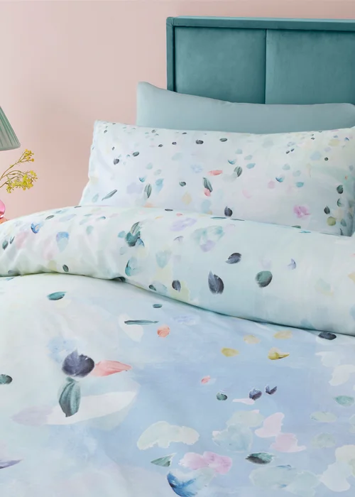Appletree Style Alfresco Blue Duvet Cover Set - Single Image 2
