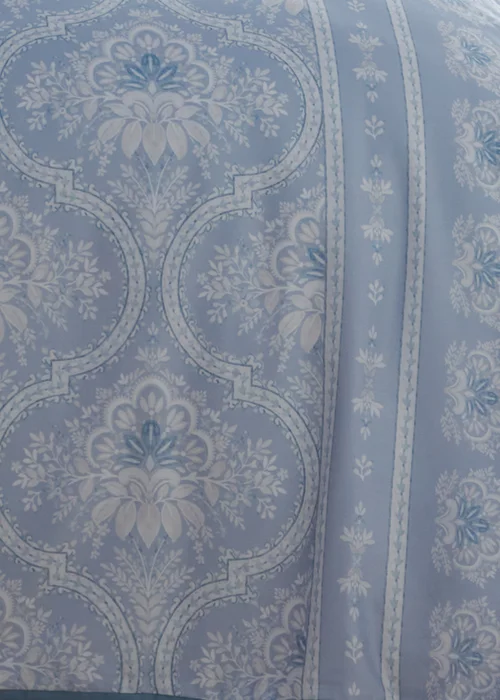 Appletree Heritage Alexia Sateen Blue Duvet Cover Set - Double Image 3
