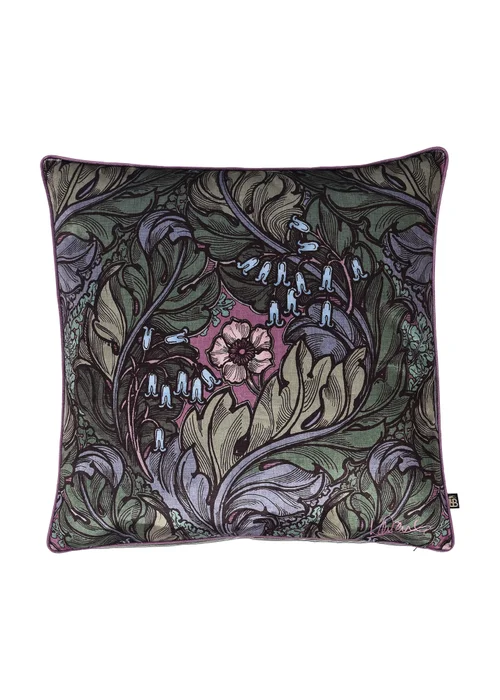 Laurence Llewelyn-Bowen Rambleicious Velvet Filled Cushion - 55 x 55cm Image 1