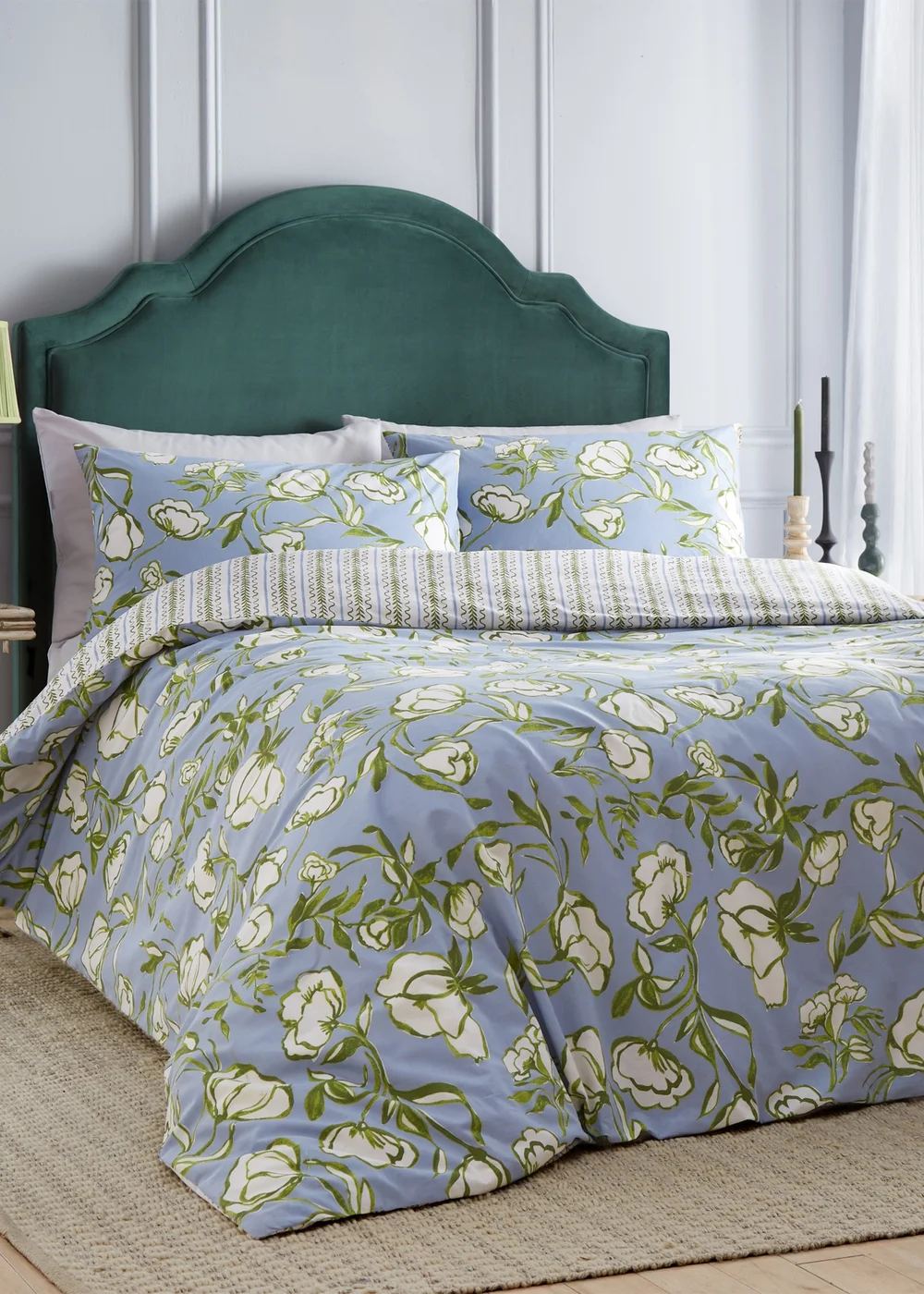 Wylder Nature Albera Floral Duvet Cover Set - Single Image 4