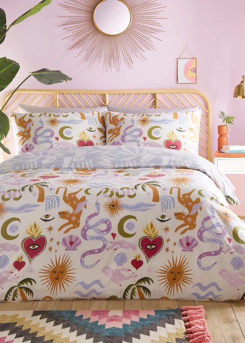 furn. Alchemy Abstract Duvet Set - Single Image 4