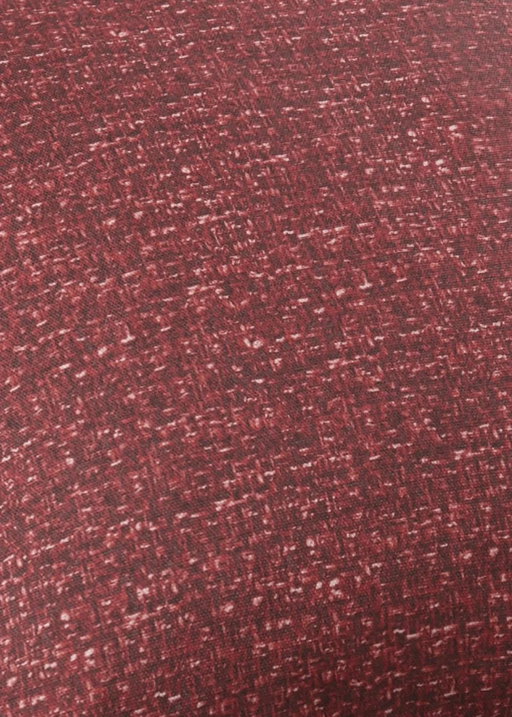 Dreams & Drapes Pembrey Brushed Cotton Red Filled Cushion (43cm x 43cm) - 43W X 43D Image 3