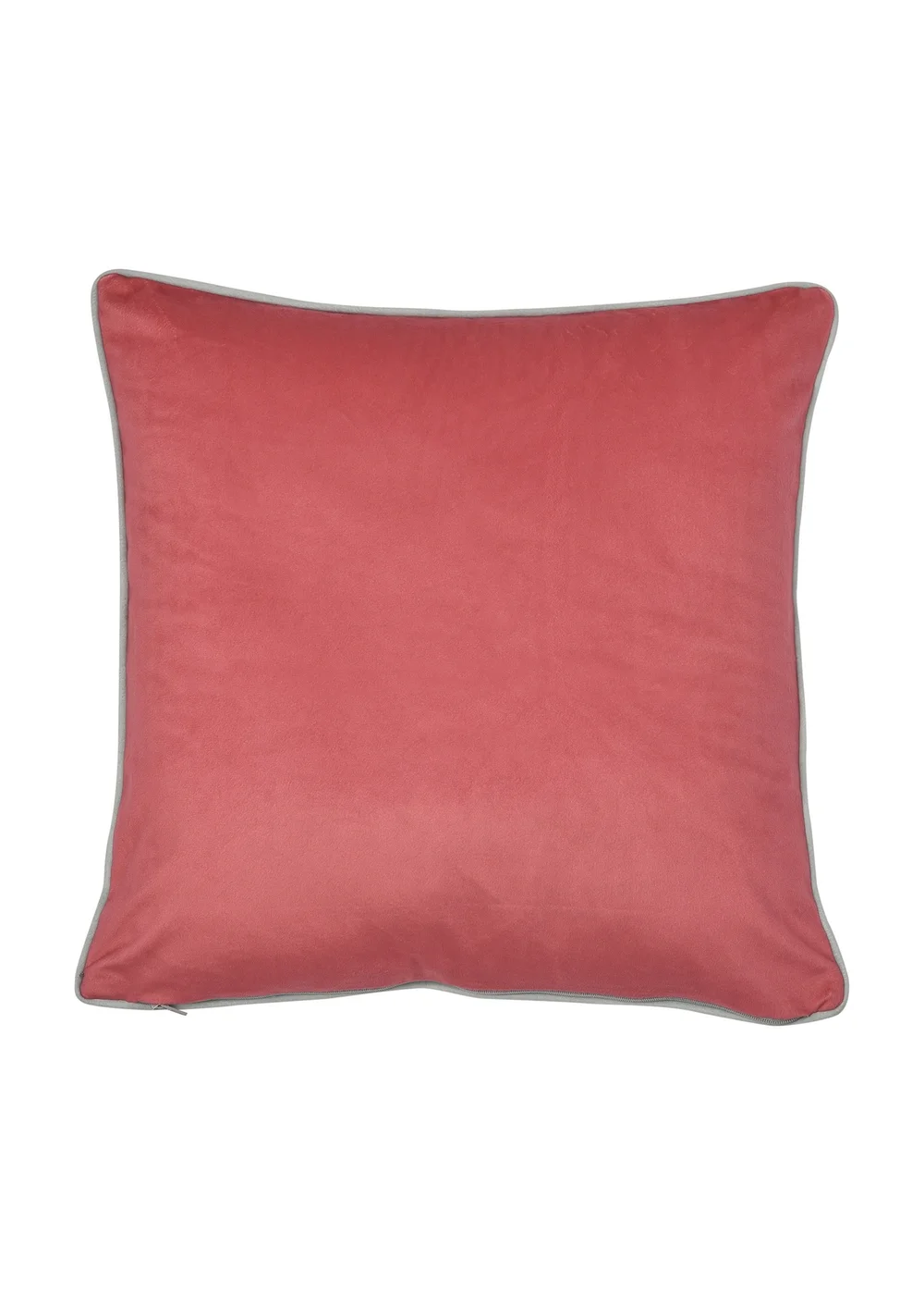 Appletree Heritage Serenity Velvet Blue Filled Cushion (43cm x 43cm) - 43W X 43D Image 3