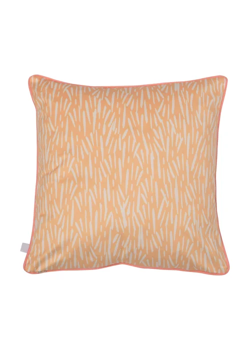 Appletree Style Lola Velvet White Filled Cushion (43cm x 43cm) - 43W X 43D Image 3