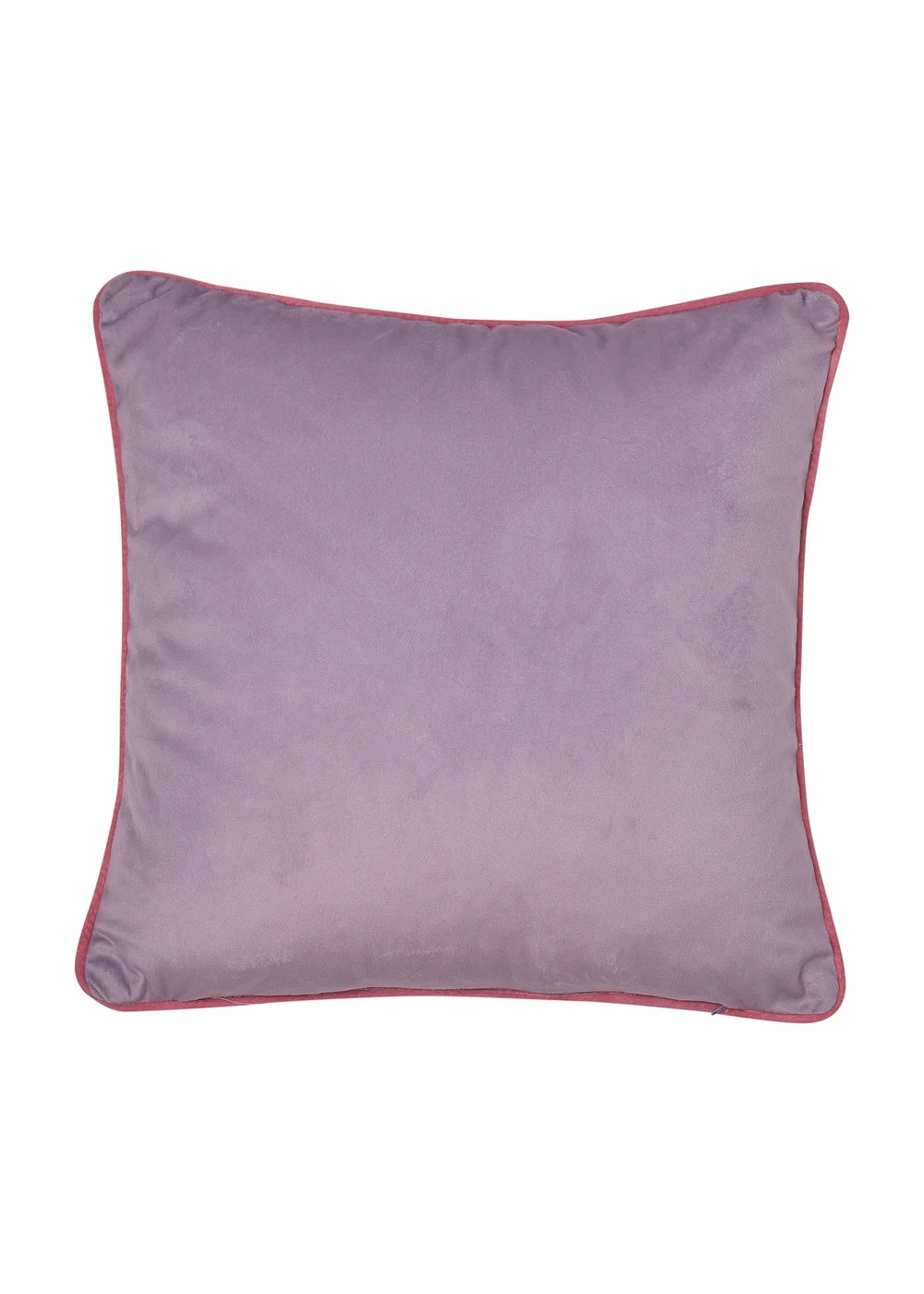 Appletree Heritage Arley Velvet Lilac Filled Cushion (43cm x 43cm) - 43W X 43D Image 3
