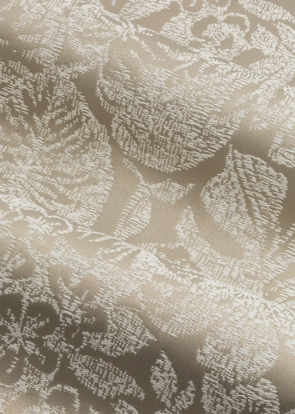 Wylder Nature Bali Botanical Jacquard Eyelet Curtains Natural - ZAC Image 5
