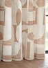 Hoem Carro Abstract Eyelet Curtains - 46W X 54D (117x137cm) Image 4