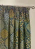 Wylder Nature Ophelia Floral Jacquard Pencil Pleat Curtains - 46W X 54D (117x137cm) Image 3