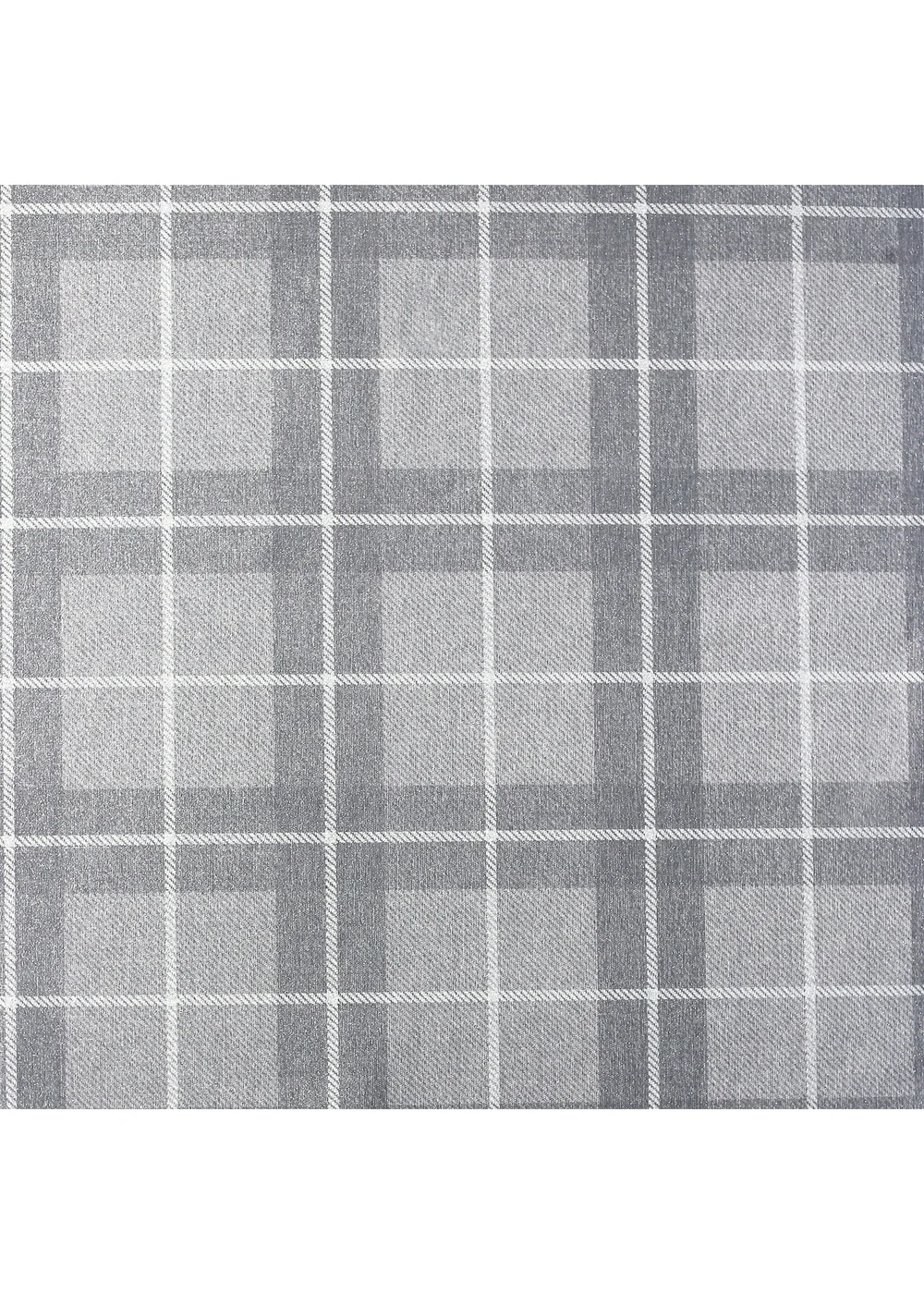 Arthouse Heritage Check Grey/Silver - One Size Image 1