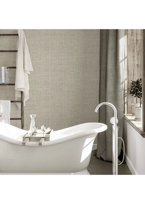 Arthouse Luxe Hessian Taupe - One Size Image 3