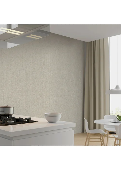 Arthouse Luxe Hessian Taupe - One Size Image 5