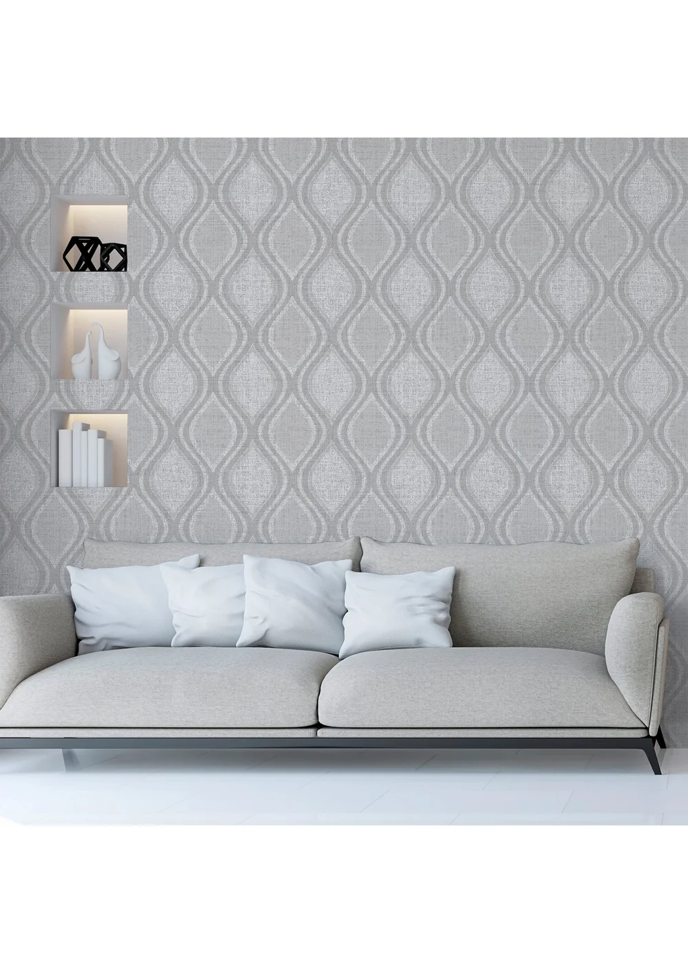 Arthouse Curve Grey - One Size Image 3