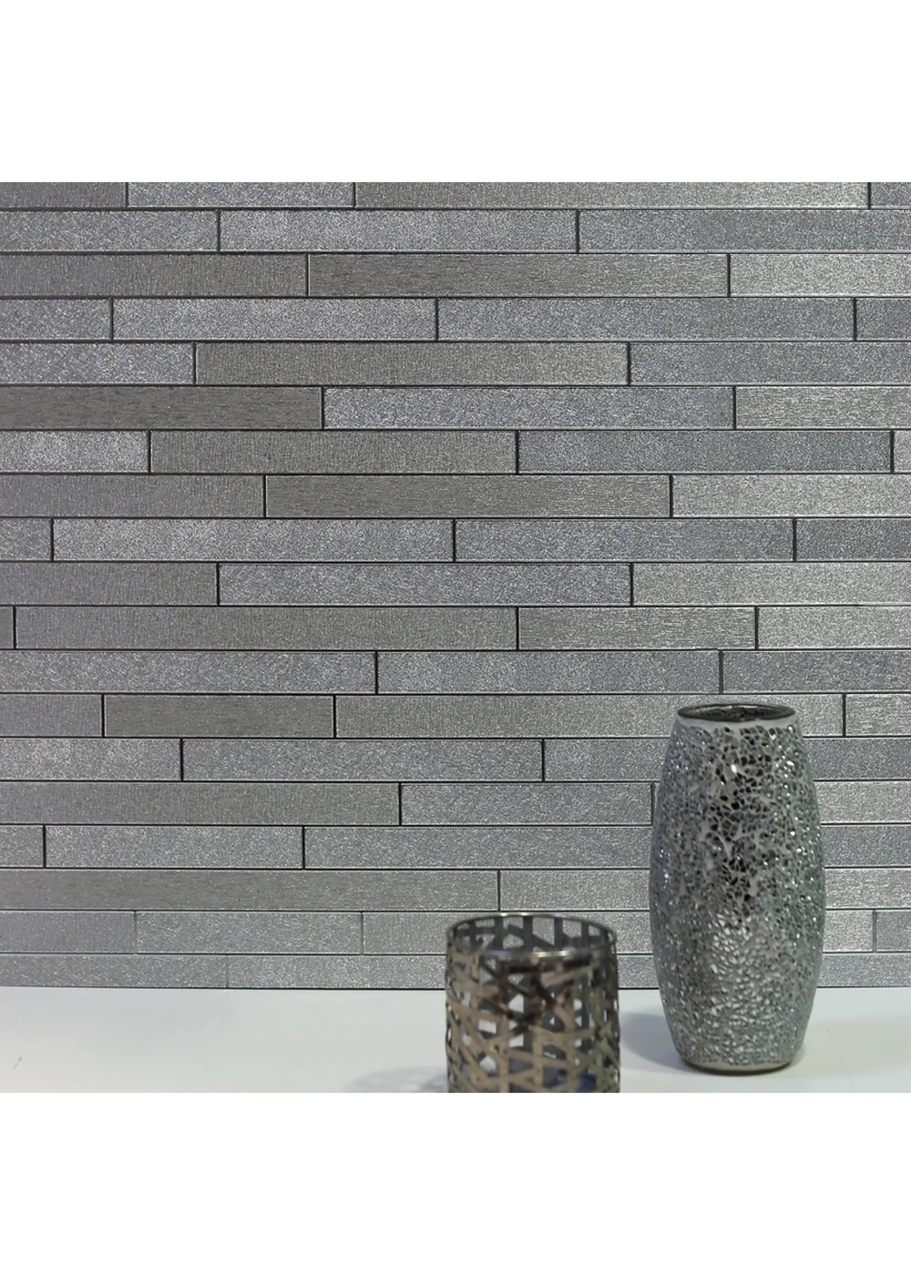 Arthouse Foil Slate Silver - One Size Image 3