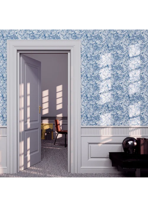 Arthouse Liquid Marble Navy - One Size Image 5