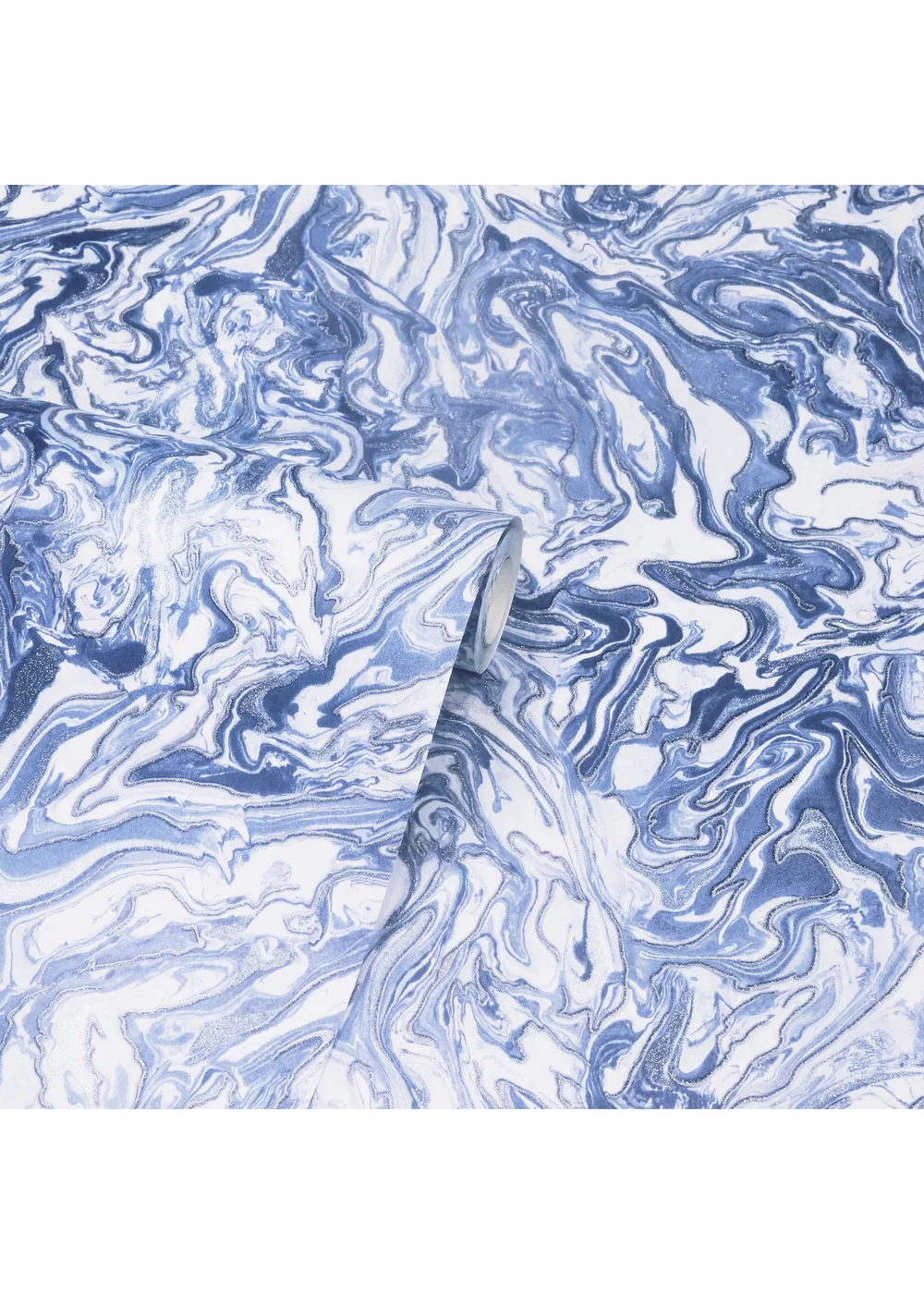 Arthouse Liquid Marble Navy - One Size Image 2