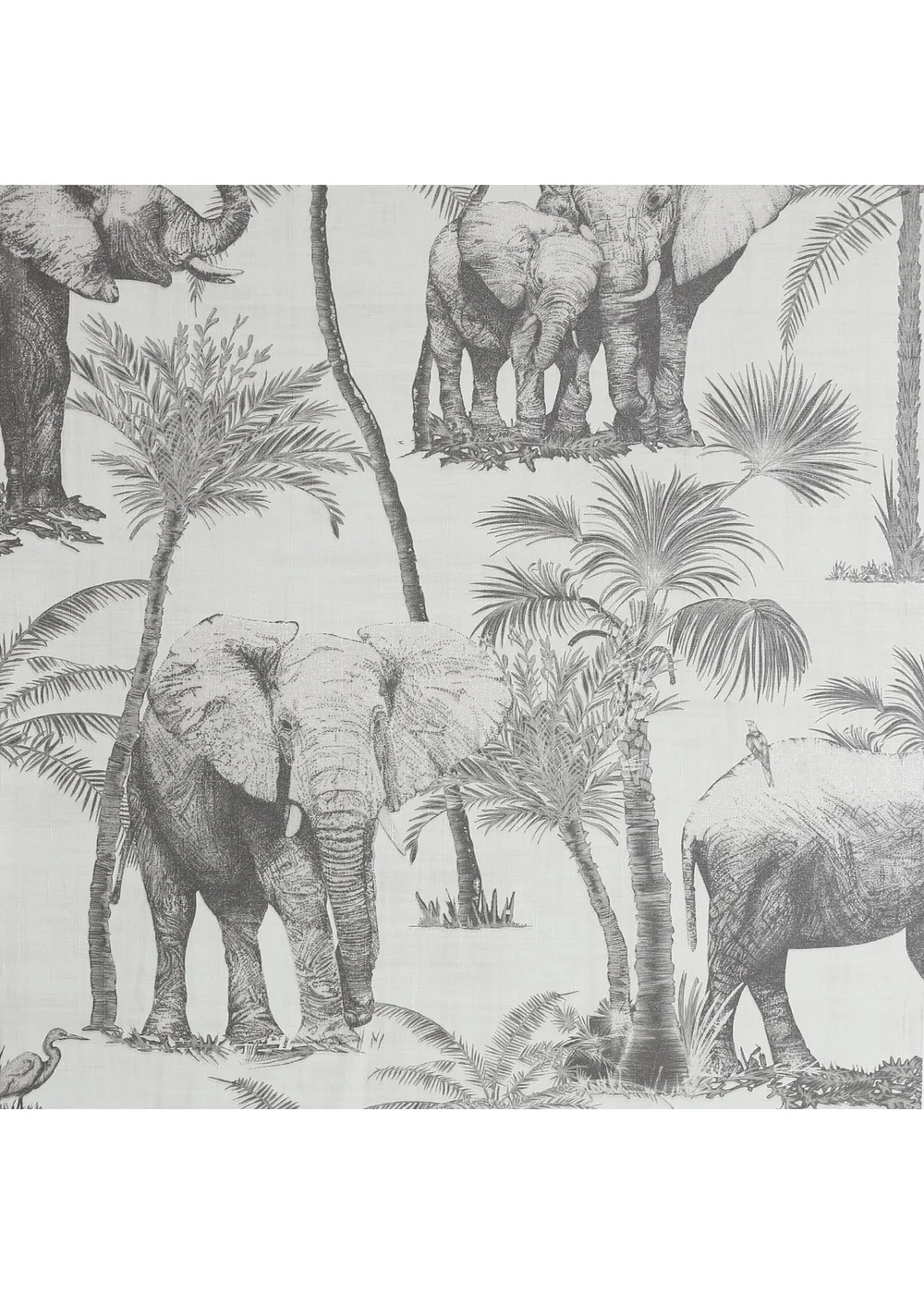 Arthouse Safari Elephant Charcoal - One Size Image 1