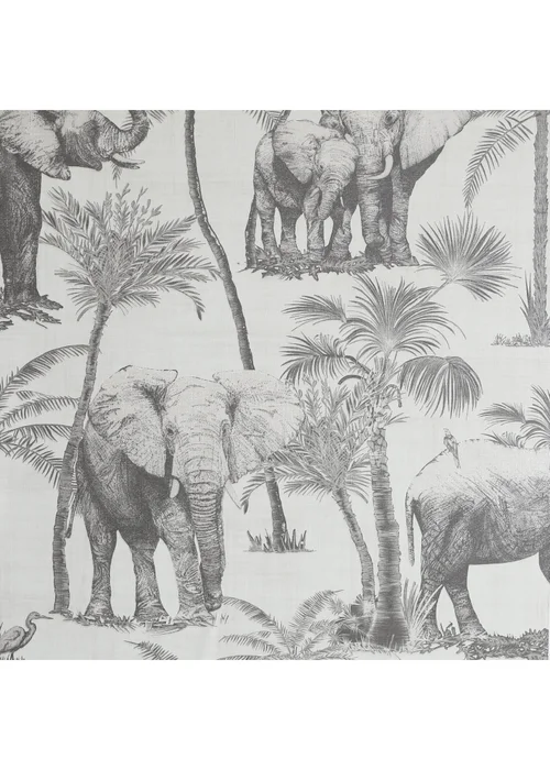 Arthouse Safari Elephant Charcoal - One Size Image 1