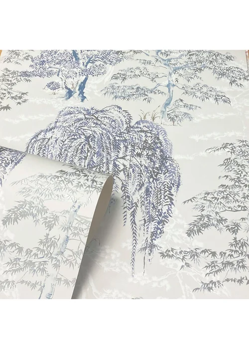Arthouse Oriental Garden Soft Blue - One Size Image 2