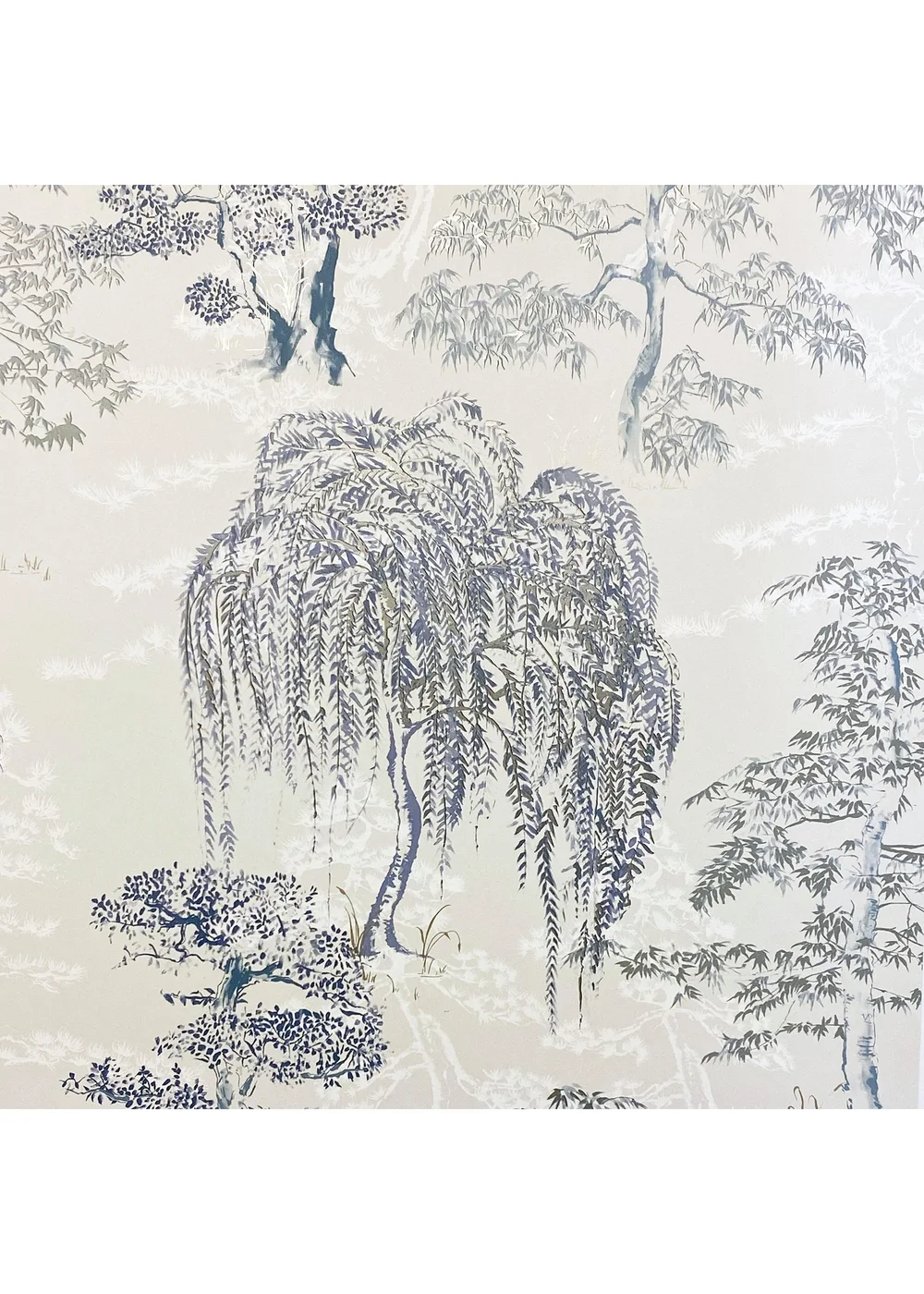 Arthouse Oriental Garden Soft Blue - One Size Image 1