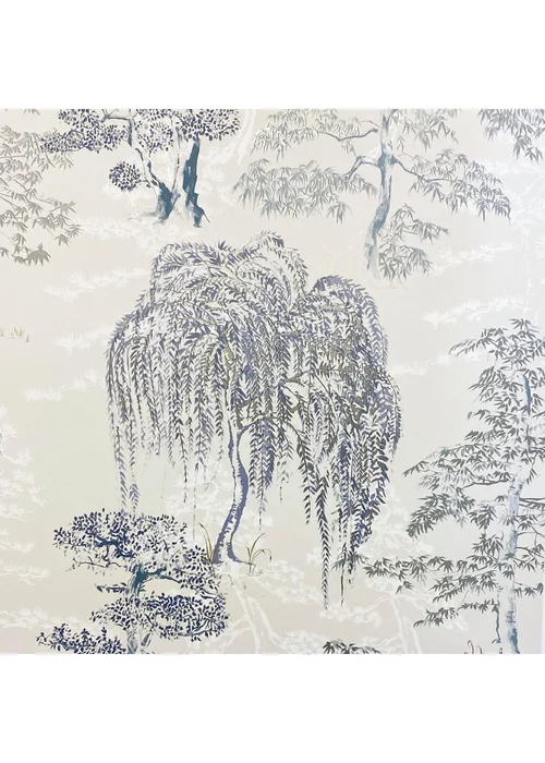 Arthouse Oriental Garden Soft Blue - One Size Image 1