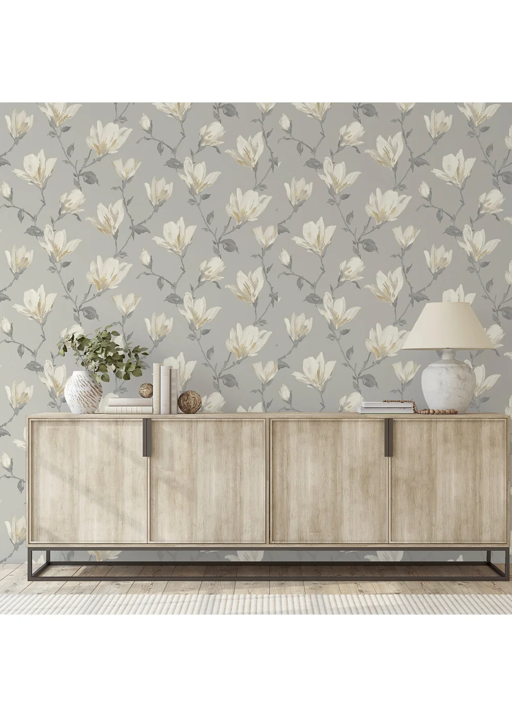 Arthouse Lily Floral Natural - One Size Image 3