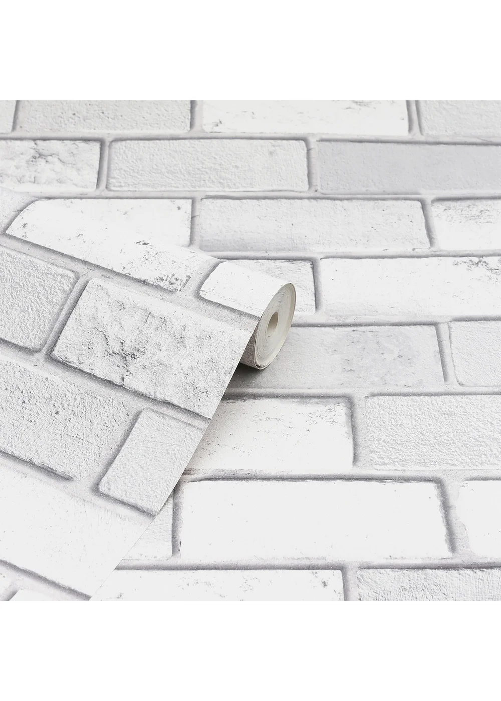 Arthouse Diamond White Brick - One Size Image 2