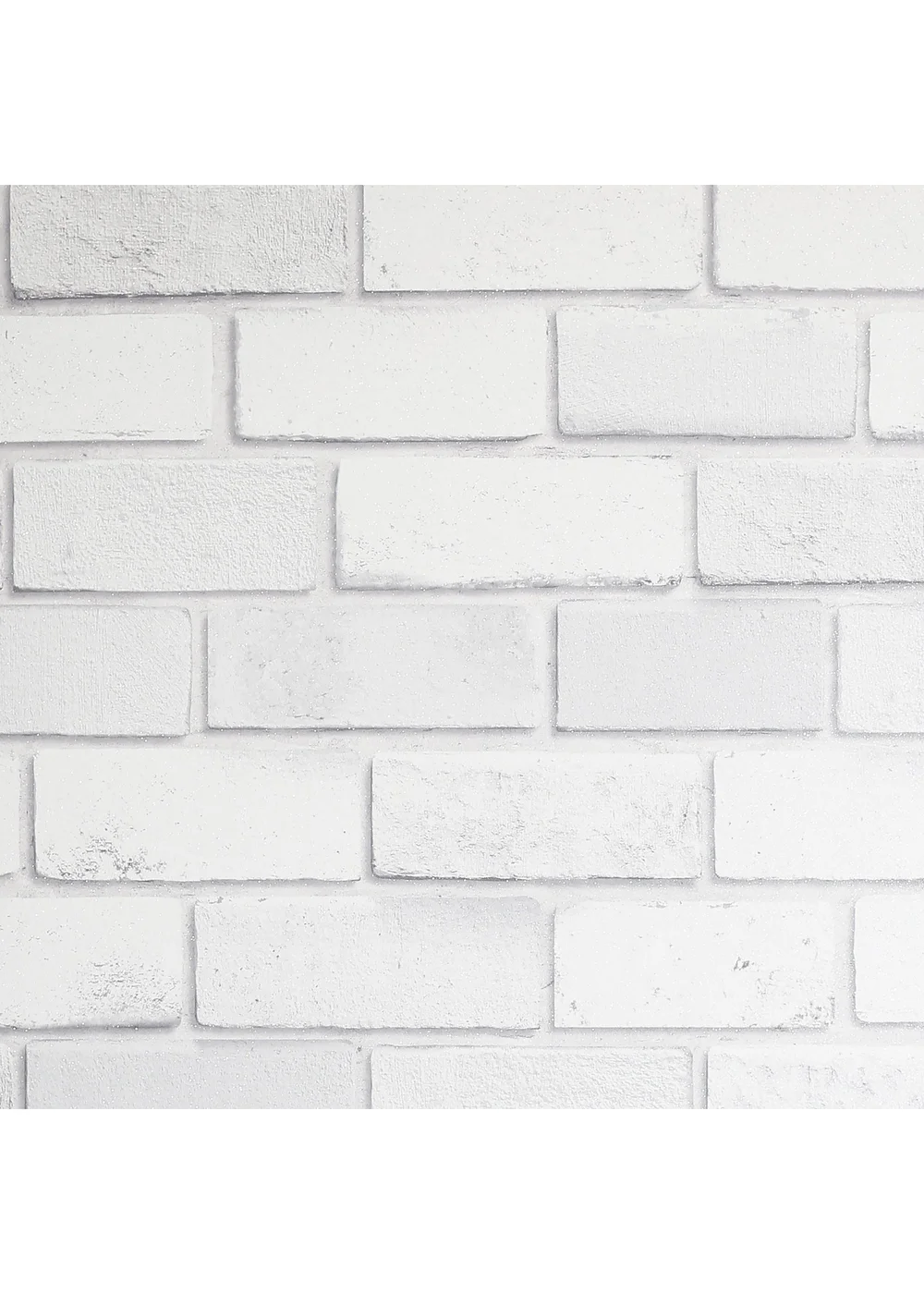 Arthouse Diamond White Brick - One Size Image 1