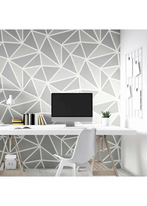 Arthouse Sequin Fragments Silver & Grey - One Size Image 4